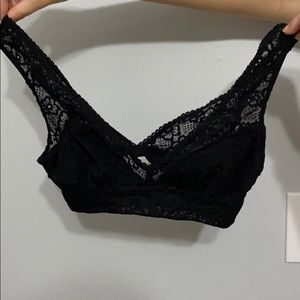 Black Target bralette.